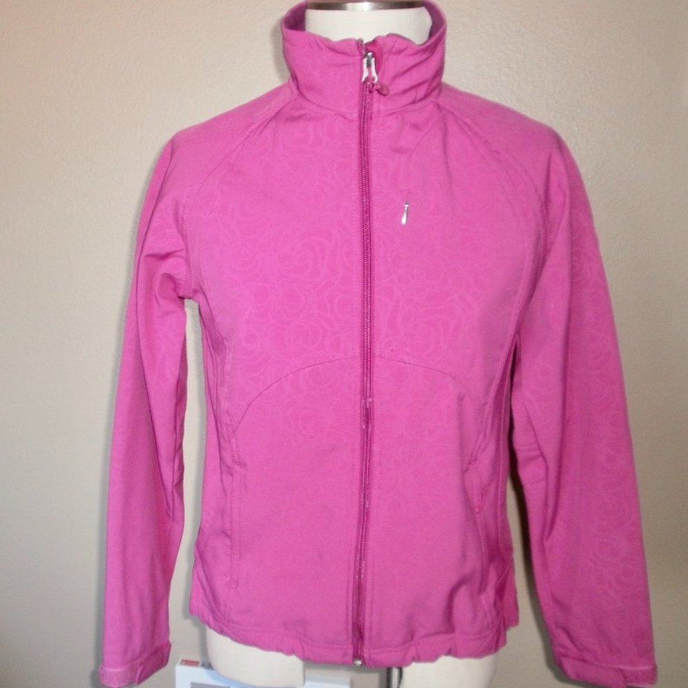 DOUBLE DIAMOND PINK SKI & SNOW LINED JACKET Sz Med
